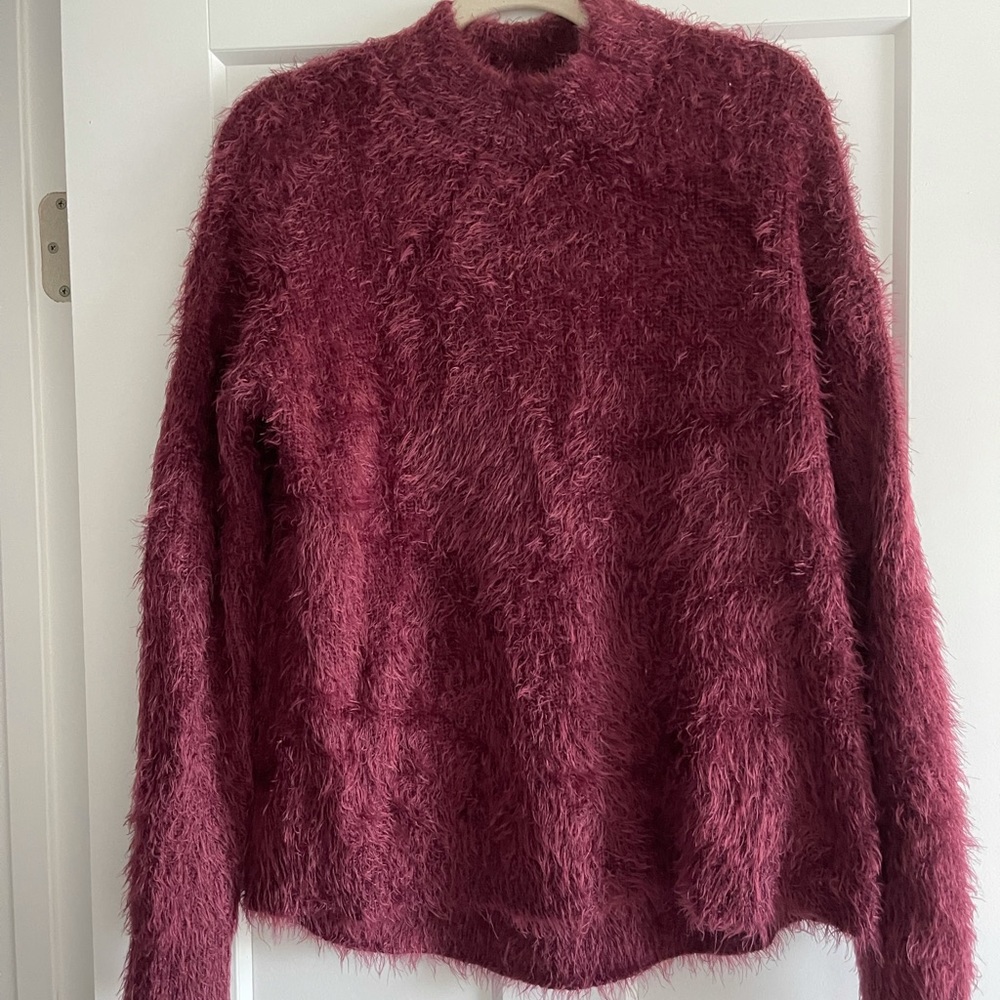 Fuzzy Sweater - Fall Fashion